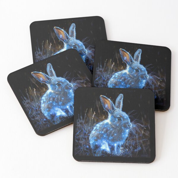 Item preview, Bioluminescent Rabbit  designed and sold by Myra365Art.