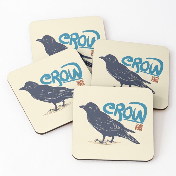 Item preview, Crow designed and sold by BATKEI ART.