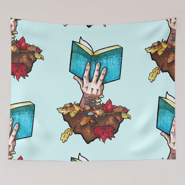 Item preview, Hand of Mother Nature - Bookworm designed and sold by UB Draws.