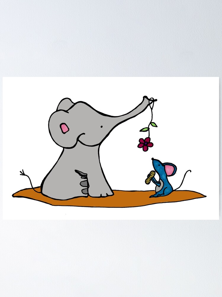 Elephant and Mouse Best Friends
