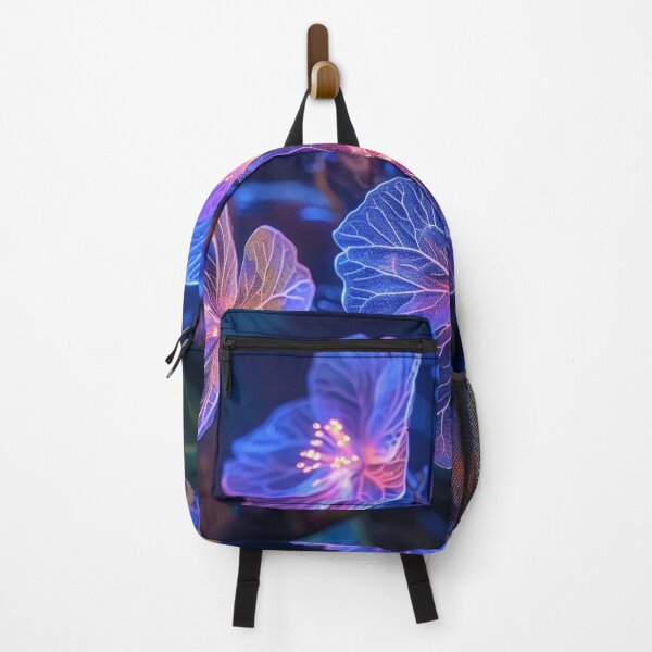Vista previa del artículo con la obra «Flores bioluminiscentes », diseñado y vendido por FineArtsPro.