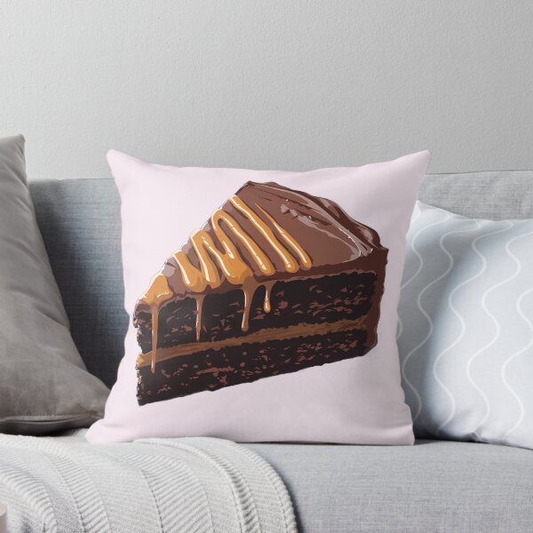 Item preview, Slice of salted caramel chocolate cake designed and sold by sakurashorty.