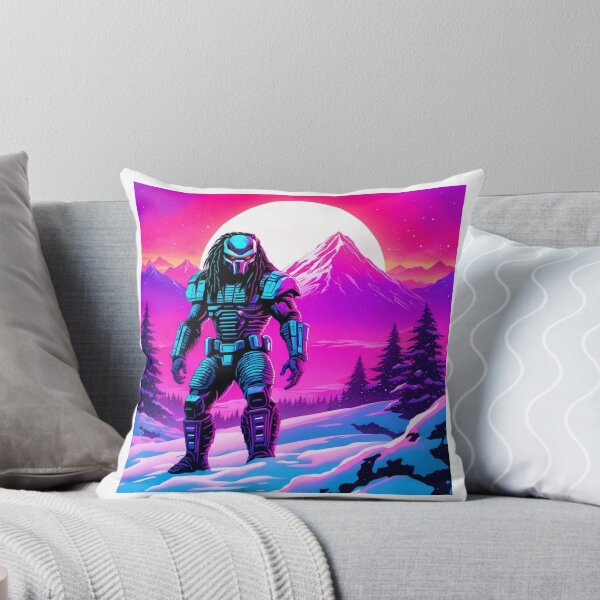 Item preview, Depredador matando campos de nieve designed and sold by RetroThreadedTs.