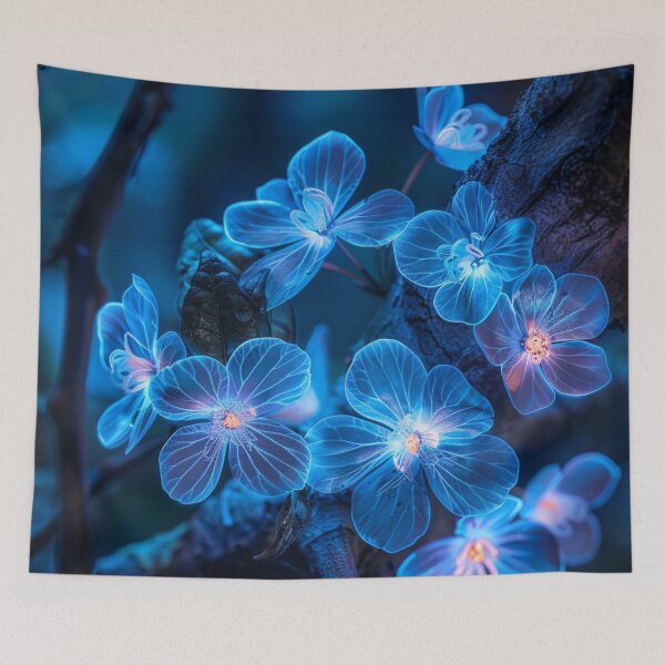 Item preview, Bioluminescent Flowers  designed and sold by Myra365Art.