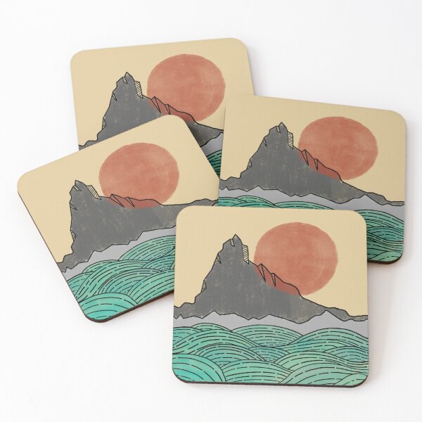 Item preview, Cliffside sunset designed and sold by L4ndSh4rk.