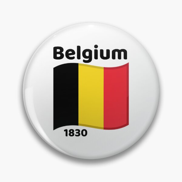 Item preview, Belgian Flag designed and sold by UglyMandalas.