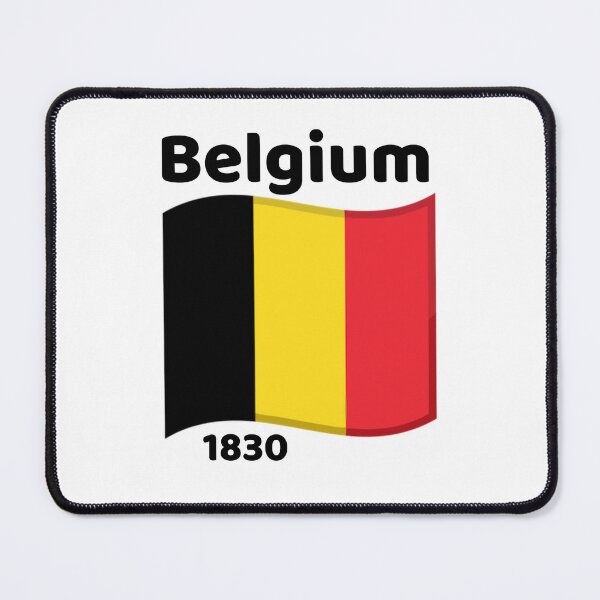 Item preview, Belgian Flag designed and sold by UglyMandalas.