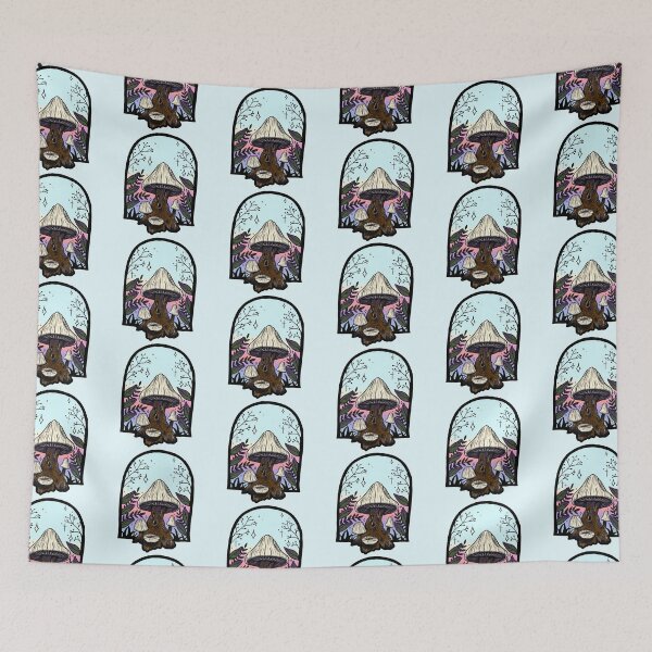 Item preview, Mushroom Stump at Twilight designed and sold by UB Draws.
