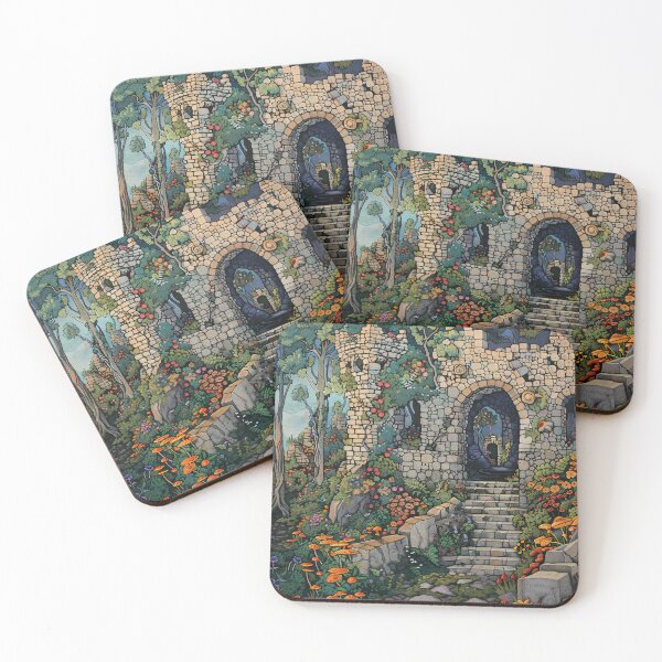 Item preview, Overgrown Castle designed and sold by wyntera.