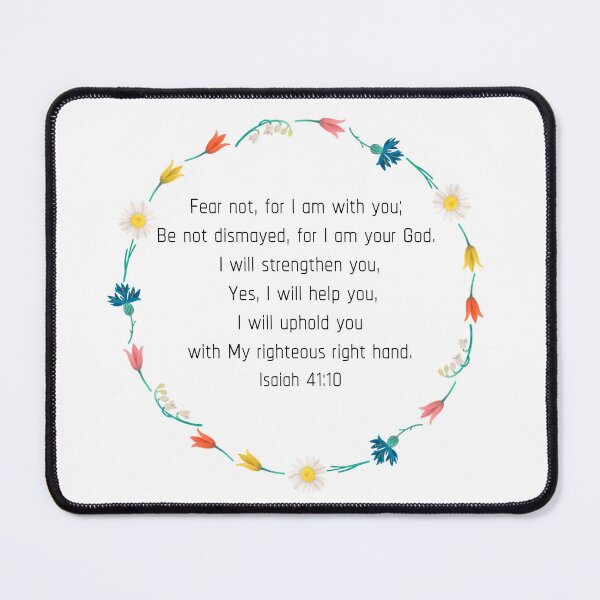Item preview, Fear Not, Isaiah 41:10 designed and sold by esha charles.