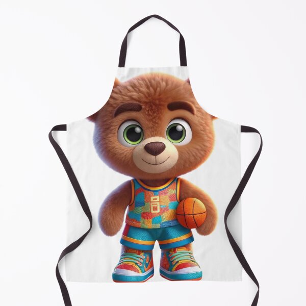Artikelvorschau, Basketball-Teddybär, bereit zum Spielen entworfen und verkauft von Sillytoe.