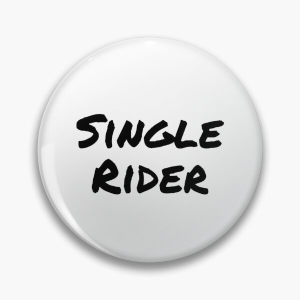 Item preview, Single Rider  designed and sold by RiseandShineTee.