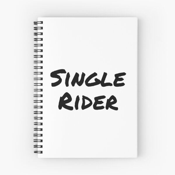 Item preview, Single Rider  designed and sold by RiseandShineTee.