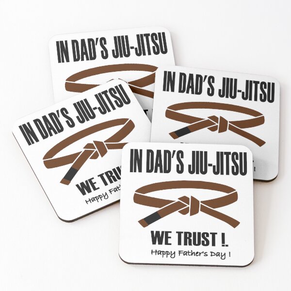 Item preview, In Dad's Jiu-Jitsu we trust - brown belt designed and sold by LuizSilva1983.