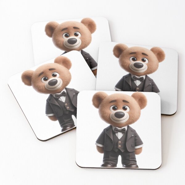 Item preview, Dapper Teddy Bear in a Tuxedo designed and sold by Sillytoe.