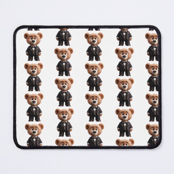 Item preview, Dapper Teddy Bear in a Tuxedo designed and sold by Sillytoe.