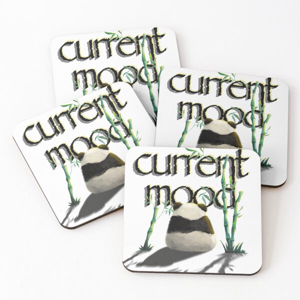 Item preview, Sad panda current mood designed and sold by KaylasKards.