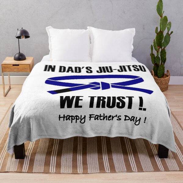 Item preview, In Dad's Jiu-Jitsu we trust - blue belt designed and sold by LuizSilva1983.