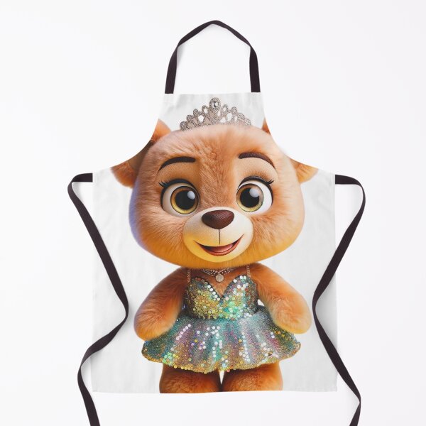 Artikelvorschau, Glamouröse Teddybär-Prinzessin entworfen und verkauft von Sillytoe.