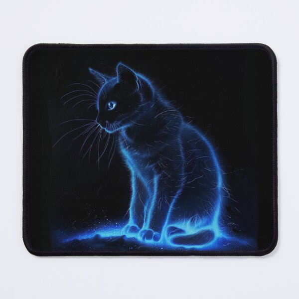 Item preview, Bioluminescent Cat designed and sold by Myra365Art.