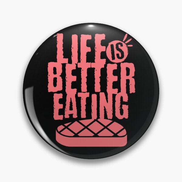 Item preview, Life Is Better Eating Meat Carnivore Diet Beef Lover Lion Diet designed and sold by inkedtee.