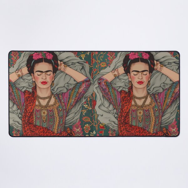 Item preview, Frida Flowery Folk Art designed and sold by Carinaprint.