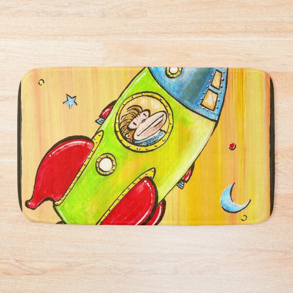 Item preview, Retro Rocket Ape designed and sold by Walter Moore.