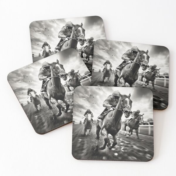 Item preview, Finish line horse race designed and sold by oheslop.