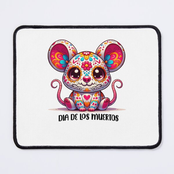 Item preview, Dia De Los Muertos Mouse designed and sold by thefurrypickle.