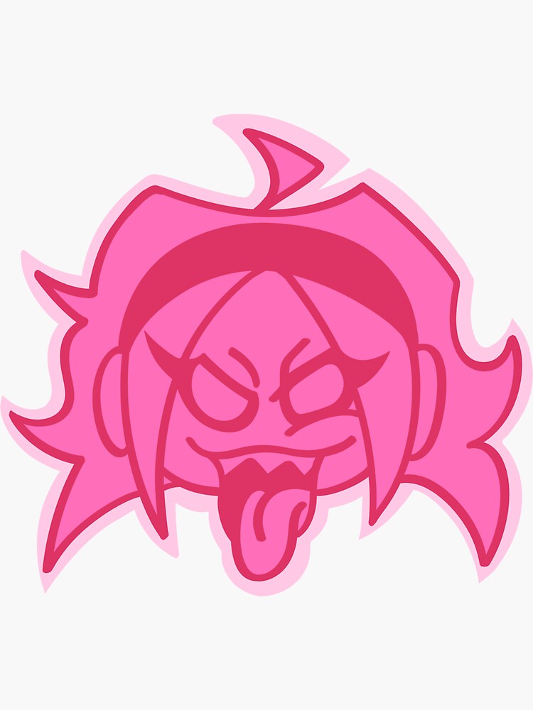 nene in fnf sticker style