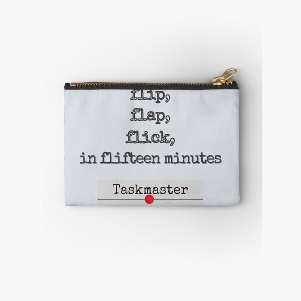 Item preview, Taskmaster: flip, flap, flick in flifteen minutes designed and sold by lmfluffycat.