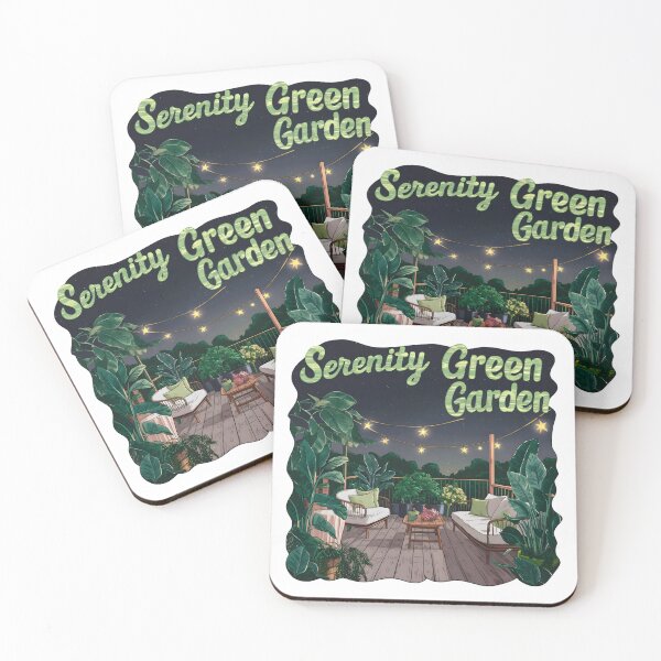 Item preview, Serenity in Green Gardens designed and sold by IsmailMohammed0.