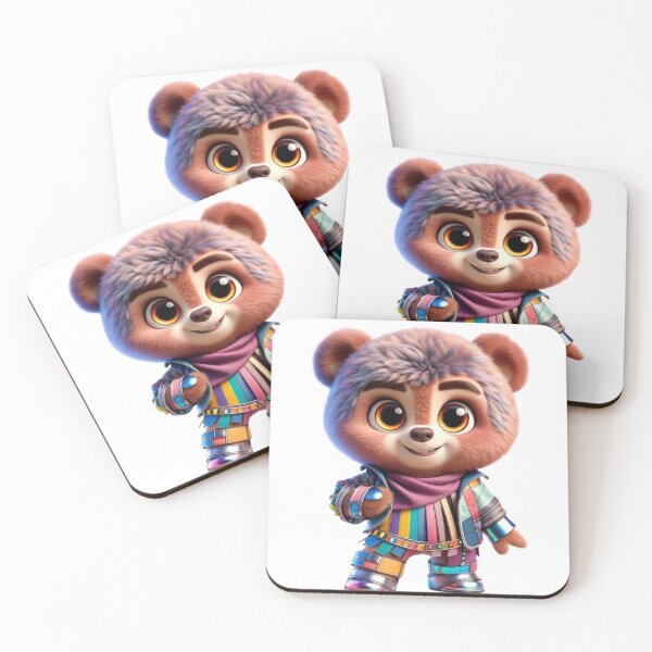 Aperçu de l'œuvre Ours en peluche avant-gardiste créée et vendue par Sillytoe.