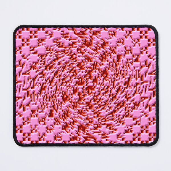 Item preview, Swirled Pink and Red Checkerboard Pattern designed and sold by TheRulerofEarth.