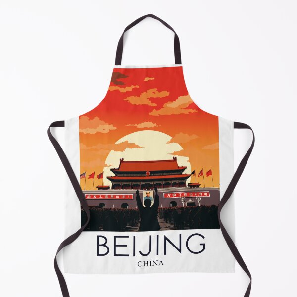 Item preview, A Pop Art Travel Print of Beijing - China designed and sold by StudioRedKoala.