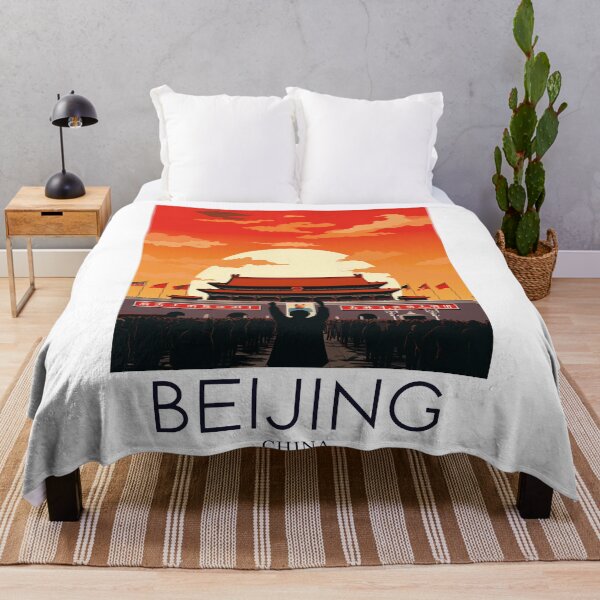 Item preview, A Pop Art Travel Print of Beijing - China designed and sold by StudioRedKoala.