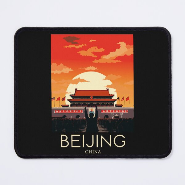 Item preview, A Pop Art Travel Print of Beijing - China designed and sold by StudioRedKoala.
