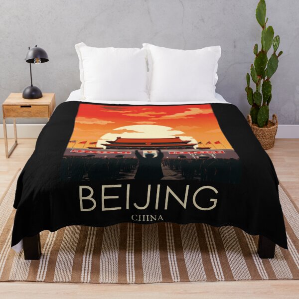 Item preview, A Pop Art Travel Print of Beijing - China designed and sold by StudioRedKoala.