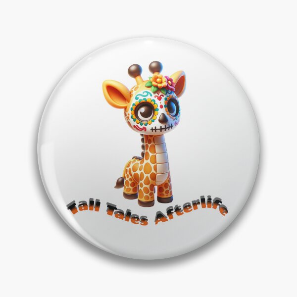 Item preview, Dia De Los Muertos Giraffe designed and sold by thefurrypickle.