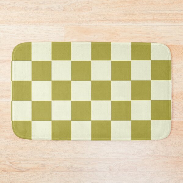 Item preview, Olive Hunter Green and Off White Checkered Squares designed and sold by xxroseate.