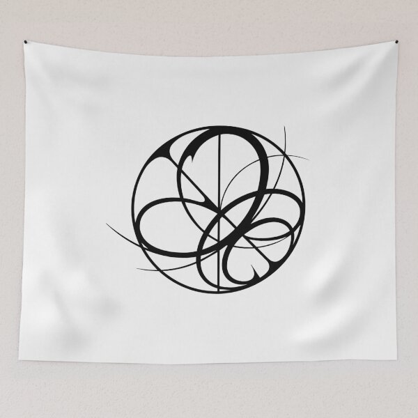 Item preview, aespa - Armageddon Symbol Wide (Black) designed and sold by Positive | K4U.