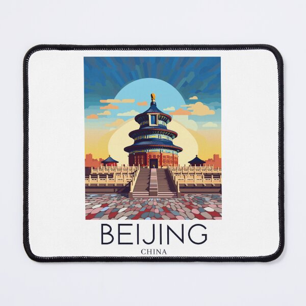 Item preview, A Pop Art Travel Print of Beijing - China designed and sold by StudioRedKoala.