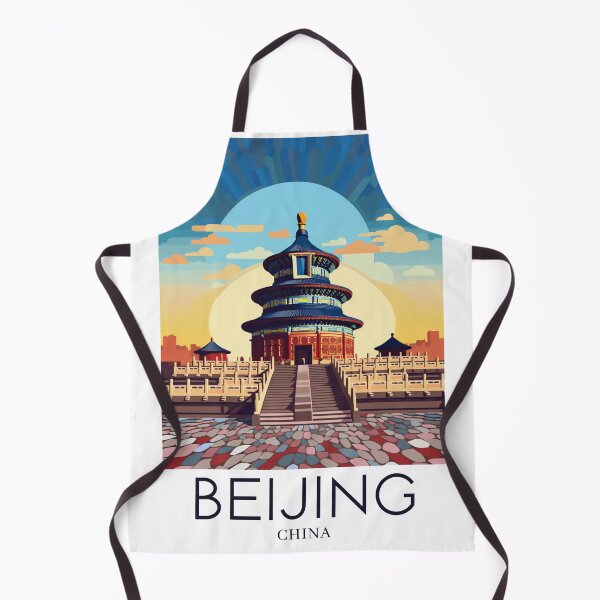 Item preview, A Pop Art Travel Print of Beijing - China designed and sold by StudioRedKoala.