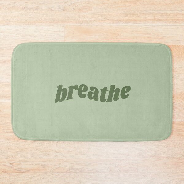 Item preview, Breathe - green quote designed and sold by Cre8iveCat.