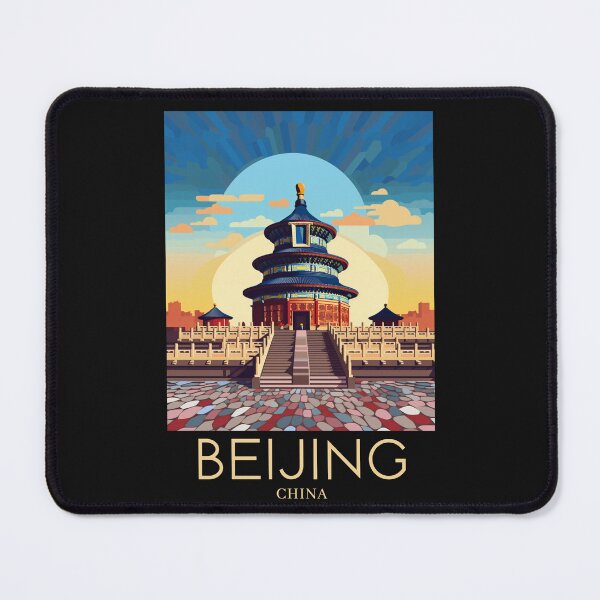 Item preview, A Pop Art Travel Print of Beijing - China designed and sold by StudioRedKoala.