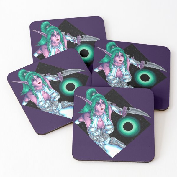 Item preview, Tyrande Whisperwind Night Warrior portrait designed and sold by Varvarg.