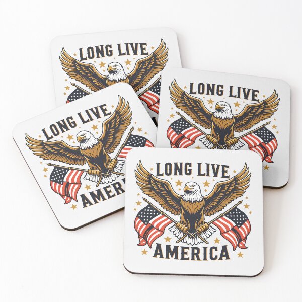 Item preview, Long Live America designed and sold by PawPrintStyles.