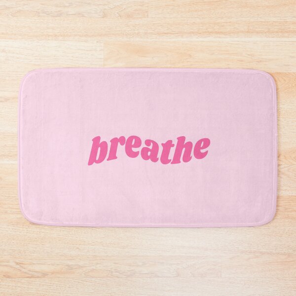 Item preview, Breathe - pink quote designed and sold by Cre8iveCat.