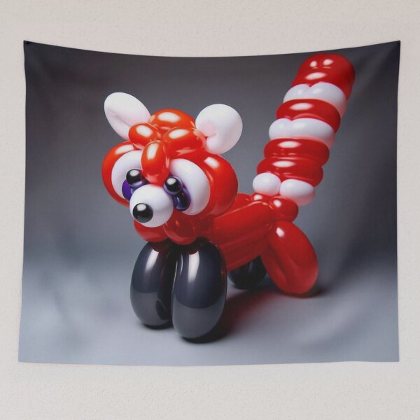 Item preview, Balloon Red Panda Delight designed and sold by Sillytoe.