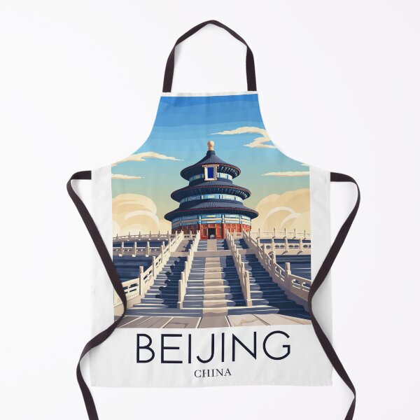 Item preview, A Pop Art Travel Print of Beijing - China designed and sold by StudioRedKoala.